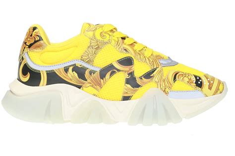 versace squalo barocco|Versace Squalo Barocco Print Yellow (Women's) .